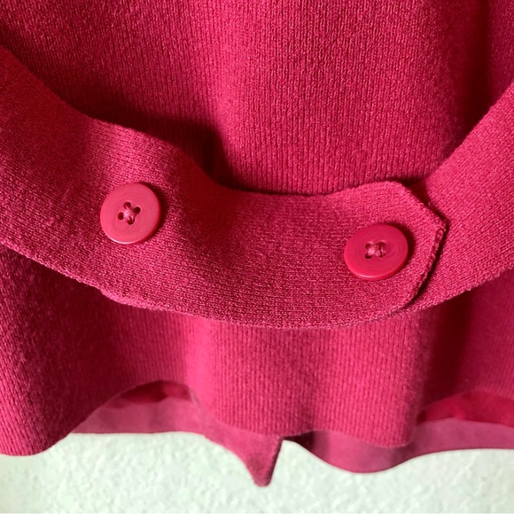 JONES NEW YORK Fuschia Broad Shoulders Top – Women's MP - Picture 7 of 15